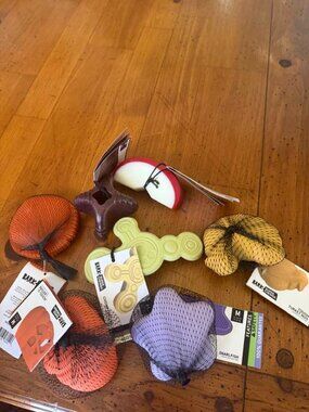 Lot of 7 NWT Barkbox Super Chewer Toys